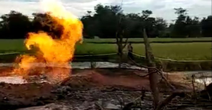 Terkait Semburan Gas,Dinas Lingkungan Hidup Akan lakukan kordinasi Dengan Pihak Terkait 