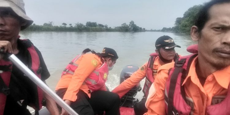 Hari Kedua Pencarian Warga Brebes Hanyut di Sungai Pemali, 3 LCR Diturunkan
