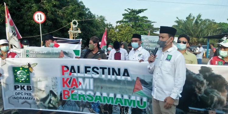 Warga PKB Indramayu Ajak Masyarakat  Bantu Palestina Atas Kebiadaban Israel