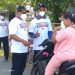 Putus Covid-19, Pemdes Karangmulya Bagikan Masker