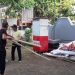 Panpilwu Desa Sindang Tertibkan APK Calon Kuwu