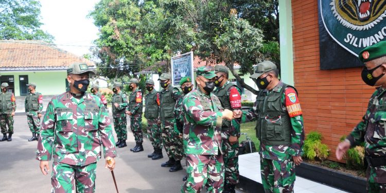 Danrem 063/SGJ Sambangi Kodim 0617 Berikan Wejangan Kepada Babinsa