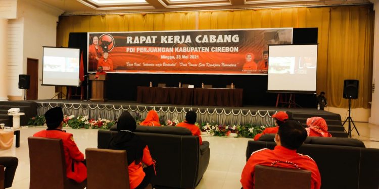 Bahas Target Pemilu 2024, Rakercab DPC PDI Perjuangan Kabuapten Cirebon Hasilkan Sejumlah Poin Penting