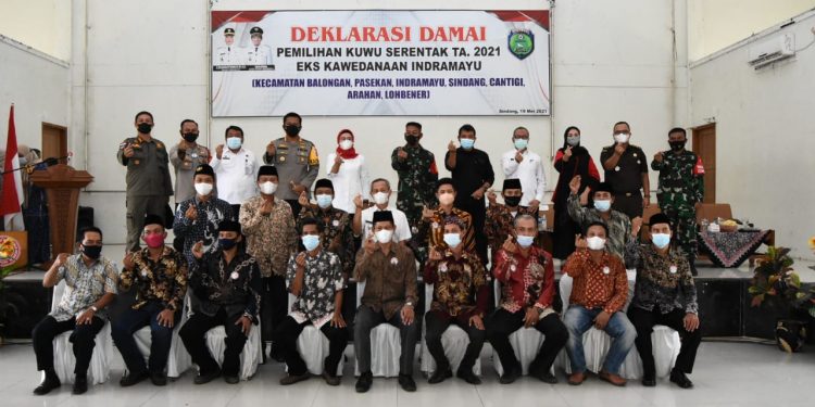 Ratusan Calwu Siap Sukseskan Pilwu  Damai