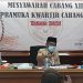 Erwin Purnama Jabat Ketua Kwarcab Pramuka Indramayu