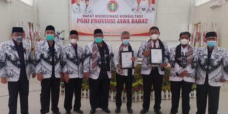 PGRI Jabar Gelar Rakor di Indramayu -Jabar Darurat Guru-