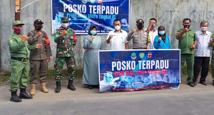 KELURAHAN KALIWADAS LAKSANAKAN GIAT PPKM SKALA MIKRO