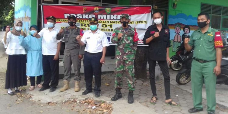 KELURAHAN GEGUNUNG LAKSANAKAN GIAT PPKM SKALA MIKRO