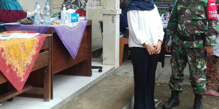 PEMDES CILUKRAK SIARKAN KEGIATAN VAKSINASI DENGAN JEMPUT BOLA