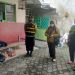 PEMDES PLUMBON BERSAMA PETUGAS PPKM SKALA MIKRO ANTISIPASI PENYEBARAN VIRUS COVID-19