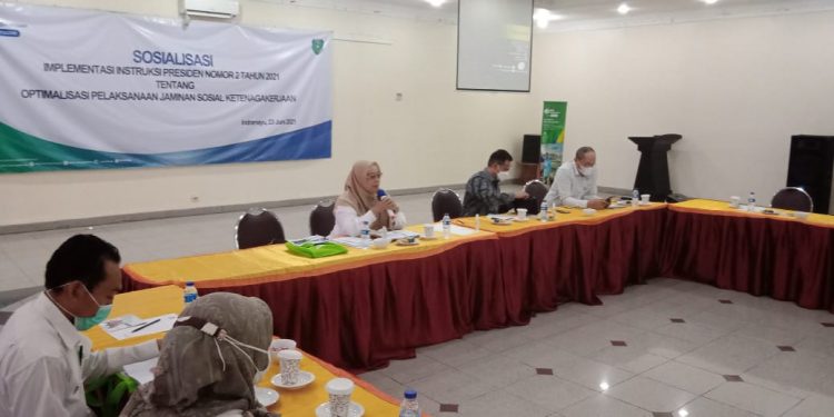 Proteksi Kepada Pegawai Non-ASN, Pemkab Indramayu Susun Perbup Jamsostek