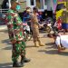 SATGAS PENANGANAN COVID-19 DESA MATANGAJI KEMBALI LAKSANAKAN KEGIATAN PPKM DI JALAN DEPAN KANTOR DESA