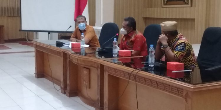 SEKDA KABUPATEN CIREBON PIMPIN RAKOR BAHAS BANSOS KEMENSOS RI