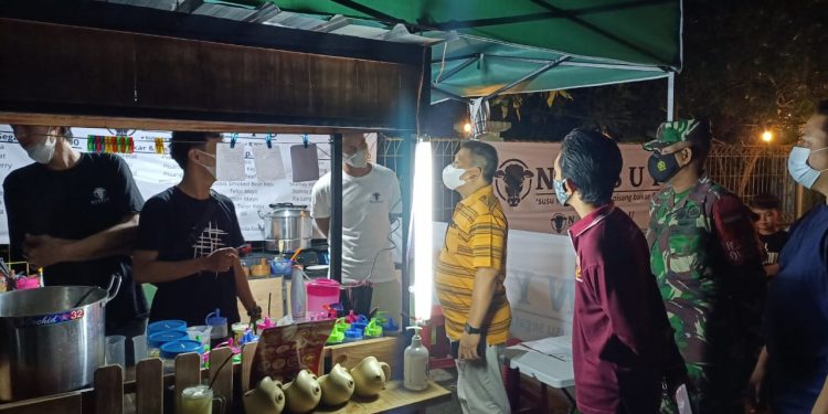 SATGAS PENANGANAN COVID-19 DESA TEGALWANGI LAKSANAKAN GIAT PPKM DARURAT, PROTOKOL KESEHATAN COVID-19 DIPERKETAT