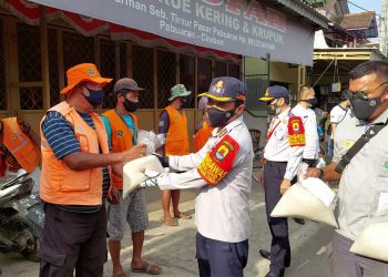 Dinas Perhubungan Kabupaten Cirebon Laksanakan Gerakan Peduli Sesama