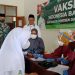 Sambut PTM, 500 Santri Pontren Darul Ma’arif Kaplongan Indramayu Jalani Vaksinasi Covid-19