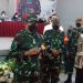 Pangdam III/Siliwangi Lakukan Kunjungan Sekaligus Dampingi Wantimpres Tinjau Serbuan Vaksinasi Di GOR desa Jungjang