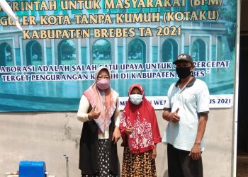 Kawasan Kumuh Di Brebes Difasilitasi Air Bersih