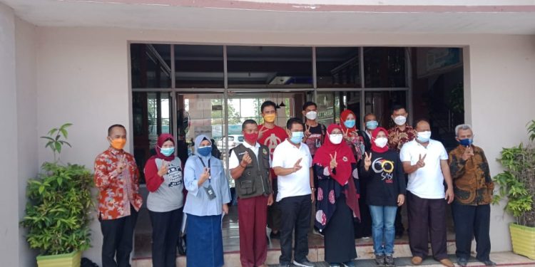 Netty Prasetiyani Pantau Vaksinasi Nasional di SMAN 1 Indramayu
