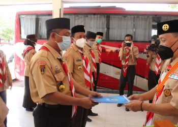 Peringati Harka ke-60, Kwarcab Brebes Bertabur Gelar Kehormatan