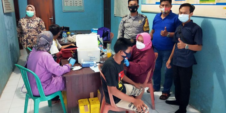Cipta Hadi, S.Pd, SD : Ayo Dukung Dan Sukseskan Vaksinasi Covid-19 Dalam Rangka Pilwu Desa Sende