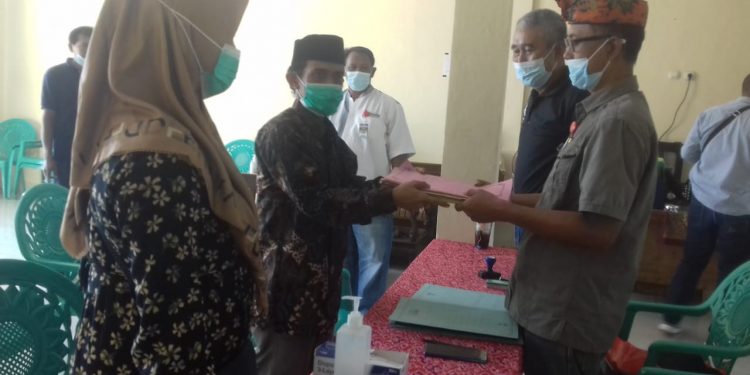 Balon Kuwu H. Maman Caim Mendaftar Ke PPS Desa Arjawinangun
