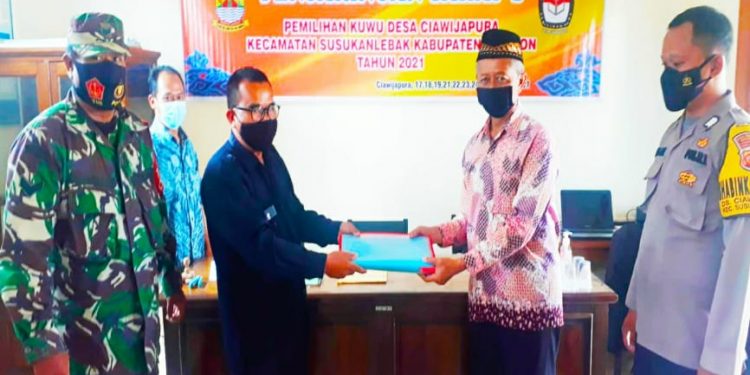 Lanjutkan Periode Kedua, Kuwu Maman Maju Lagi Di Pilwu Desa Ciawijapura