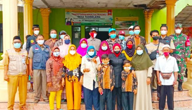 Empat Kandidat Balon Kuwu Desa Tambelang Bakal Ramaikan Pilwu Serentak