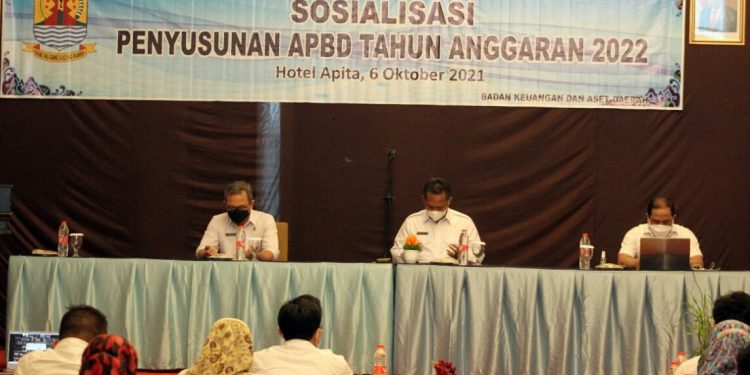 BKAD Lakukan Sosialisasi Penyusunan APBD 2022