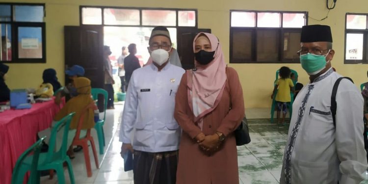 Diharapkan Semua Elemen Termasuk Kuwu Dan Perangkat Desa Untuk Memberikan Kontribusi Dalam Mensukseskan Program Percepatan Vaksinasi Covid-19.
