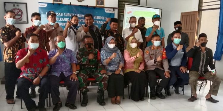 Sosialisasi Penelitian Seismik 2D Vibroseis Sub Vulkanik Wilayah Jawa Barat Di Kecamatan Depok