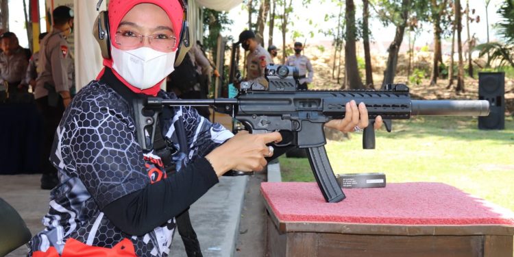 Pemda Kabupaten Cirebon-Forkopimda Gelar Latihan Menembak