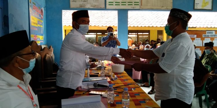 PPS Desa Bulak Gelar Rapat Pleno Terbuka Penetapan Dan Pengambilan Nomor Urut Calon Kuwu Serta Pelantikan KPPS
