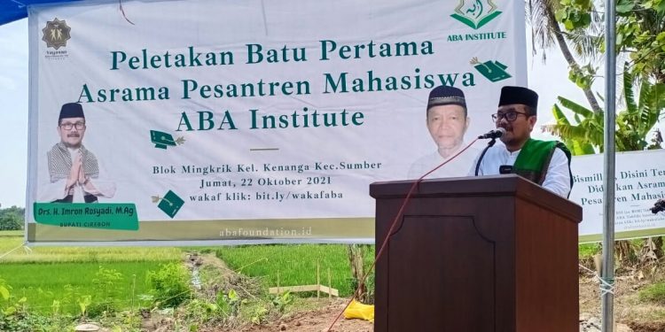Peletakan Batu Pertama Asrama Pesantren Mahasiswa ABA Institute