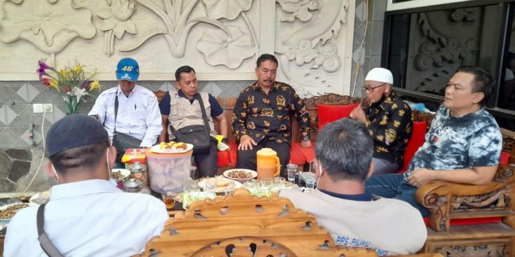 Ajak Jaga Kamtibmas dan Patuhi Prokes Saat Pilwu serta Jalin Silaturahmi Dengan Calon Kuwu