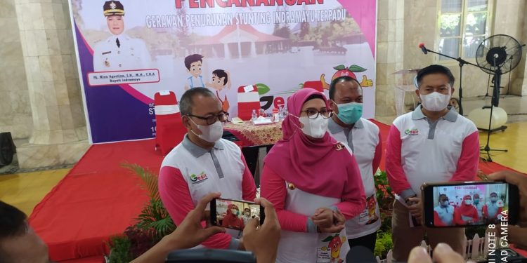 Cegah Stunting, Bupati Indramayu Canangkan Tim Gesit