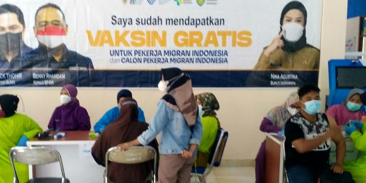 BP2MI Gelar Vaksin Ke Dua Untuk PMI Dan CPMI