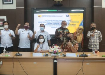 Pemkot Tegal dan Kemen PUPR Tandatangani MoU Satrep