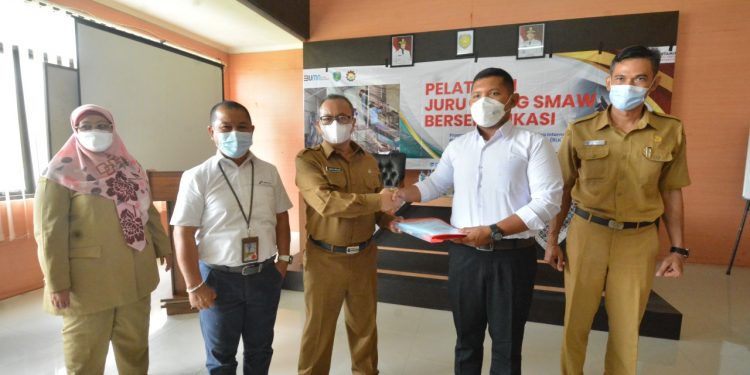 Pertamina dan BLK Disnaker Kembali Adakan Pelatihan Las Untuk Pemuda Indramayu