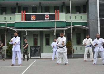 Babinsa Brebes Diasah Kembali Kemampuan Beladirinya