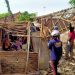 Angin Kencang Robohkan Rumah Warga di Kroya Indramayu