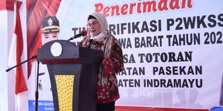Bupati Terima Tim Verifikasi Program P2WKSS Propinsi Jabar