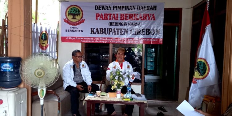 Ketua DPD Partai Berkarya Kabupaten Cirebon Mustamid A.M, S.Pd, SH, MH, CLA, Siap Berjuang Melakukan Perubahan Melalui Partai Berkarya Dan Membuat Partai Berkarya, Jaya Di Kabupaten Cirebon