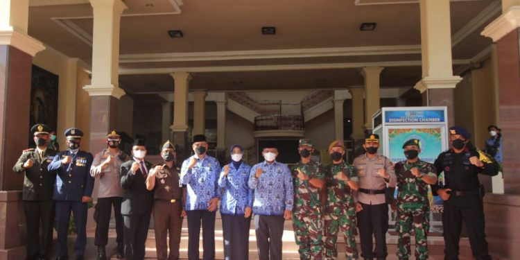 Komandan Kompi 4 Batalyon C Pelopor Satbrimob Polda Jawa Barat Hadiri Upacara HUT Korpri Ke 50 Tahun 2021