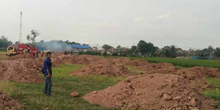 Ketua Karang Taruna Priyanto :  Apresiasi Pemdes Wujudkan Impian Warga Perbaiki Lapangan Sepak Bola