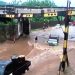 Banjir di Underpas Prupuk Margasari, Arus Lalu-lintas Jalan Nasional Tegal-Purwokerto Sempat Macet Total