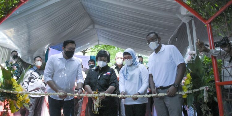 Menteri Lingkungan Hidup Resmikan Ekoriparian Sungai Tjimanoek Lama, Taman KEHATI Raih Rekor Muri