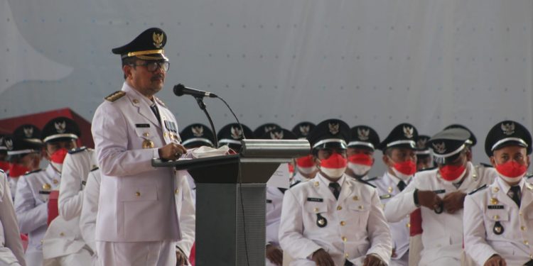 Pengambilan Sumpah Dan Pelantikan Kuwu Terpilih Kabupaten Cirebon Masa Jabatan 2021 – 2027
