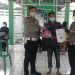 Kasatlantas Polresta Cirebon Pantau Vaksinasi Di Desa Weru Kidul