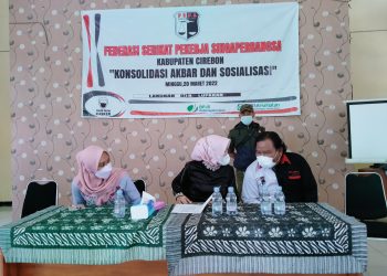 FSPS DPC Kabupaten Cirebon Gelar Konsolidasi Akbar dan Sosialisasi, Wabup Cirebon Sampaikan Untuk Pengupahan Buruh Tetap Mengacu Pada Regulasi